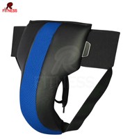 Protège-abdominaux et protège-guêtres respirants en PU durable RC Fitness Wear RCW-GG-0060 pour arts martiaux et hockey