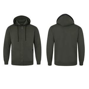 Sweat-shirt à capuche en tissu tissé lourd pour hommes, impression numérique sur le devant avec logo personnalisé, respirant, séchage rapide, écologique, vente en gros - Product Image 6