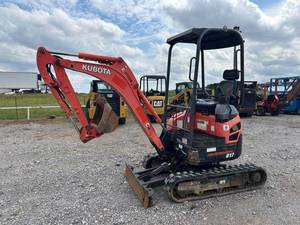 Mini excavadora Kubota U17 2017, máquina ultracompacta de 1,7 toneladas, hidráulica de precisión, motor oscilante de cola cero, caja de cambios, cargadora sobre orugas - Product Image 5