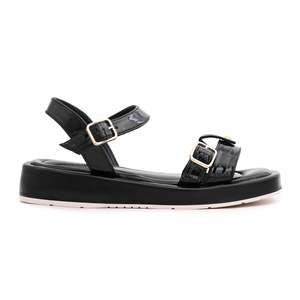 Sandalia negra formal FR5147 - Product Image 3