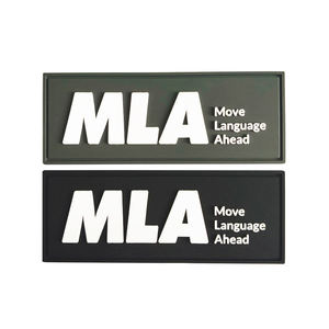 Parches y insignias bordados a máquina 100% personalizados con logotipo de león animal, termoadhesivos - Product Image 6