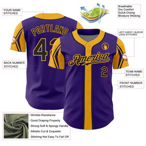 Ventes en gros Nouveau dernier maillot de baseball en satin respirant personnalisable pour garçons Vêtements de sport pour le baseball et le softball - Product Image 2