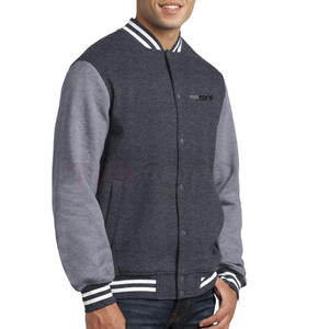 Vente en gros grande taille hommes Letterman veste haut tendance hiver haut avec col montant pour une utilisation en extérieur sur Letterman vestes - Product Image 5