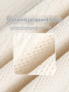 Jersey de solapa Jacquard para hombre y mujer, suéter de solapa de punto suelto de textura pesada de manga larga de lana 100% para Polo - Product Image 4