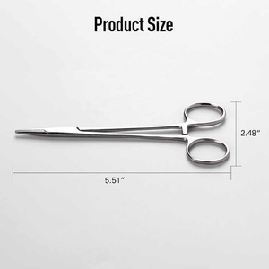 Fabricant professionnel HEGAR CISEAUX + CLAMP GOLD LOOPS 5.5 "Ciseaux Hegar en acier inoxydable - Product Image 6