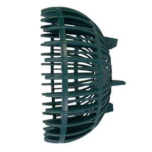 Maceta Redonda de Plástico PP Negra Estilo Zen Asiático, Tamaño 300x165, para Flores y Orquídeas, para Hogar y Jardín, Maceta de Vivero Vietnamita GL-B30 - Product Image 5