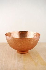 Bol en cuivre pur fait à la main pour servir les aliments, bol en cuivre traditionnel indien pour une utilisation en cuisine au meilleur prix par l'exportateur - Product Image 5