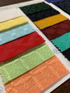 Tissus de broderie Prince 58 Kurta teint uni large pour hommes et dames Techniques tissées pour chemises - Product Image 3