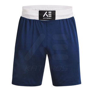Quick Dry Breathable Lightweight Nylon/Polyester Sports Clothing Boxing <b>Trunks</b> with Side Pockets for <b>Men</b> Summer Wear - Product Image 1
