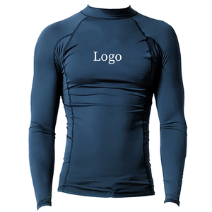 2025 ODM OEM Men's Long Sleeve BJJ MMA Compression Shirt Anti-UV <b>Rashguard</b> for Gym Workout Hot Product Category - Product Image 3