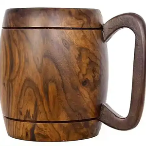 Taza de café de madera de estilo moderno superventas, diseño personalizado ecológico, marca Marco Enterprises de alta calidad, precio razonable - Product Image 1