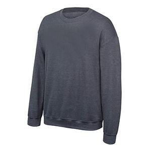 Sweat-shirt grande taille personnalisé pour hommes avec design brodé et logo Chemise d'hiver teinte en plaine - Product Image 1