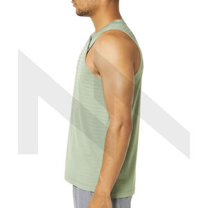 Débardeur de haute qualité confortable et respirant pour hommes en gros à bas prix Vêtements de fitness pour adultes - Product Image 5
