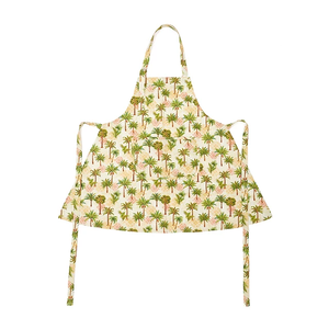 Delantal de cocina de lona de alta calidad, delantal de chef de algodón con estampado personalizado con bonito cierre - Product Image 3