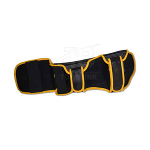 Espinillera de boxeo de cuero PU con logotipo personalizado Espinillera de boxeo resistente Precio barato Espinillera de boxeo de nuevo diseño - Product Image 5