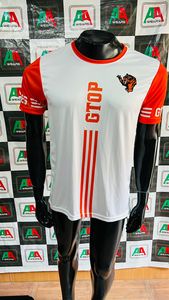 Nuevo diseño de seguridad de alta visibilidad para hombres para camisetas de polo de talla grande de buena calidad de punto foto real malla impresa Pakistán - Product Image 4