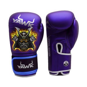 ถุงมือชกมวยหนังวัวแท้ 100% ดีไซน์ล่าสุด รับสกรีนโลโก้ ถุงมือต่อสู้ MMA บริการ OEM โลโก้ของคุณเอง - Product Image 1