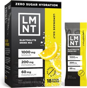 LMNT ซีโร่ชูการ์ อิเล็กโทรไลต์ - เลมอนเนด |   เครื่องดื่มผสม |   18 ชิ้น - Product Image 6