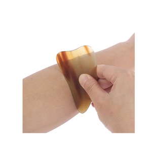 Masajeador Facial de Cuerno de Búfalo, Tabla Gua Sha para Lifting Facial y Raspado - Product Image 3