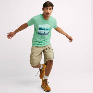 Camisetas Hip Hop Extra Grandes para Hombre, 100% Algodón, Estilo Moderno, Manga Corta, Logotipos Personalizados, Mejor Precio, MOQ Bajo - Product Image 5