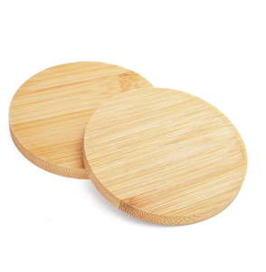 Mayorista de alta calidad y hermoso conjunto de 5 posavasos de madera de bambú embalaje ODM ecológico hecho en Vietnam - Product Image 3