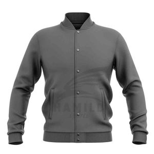 Chaqueta Bomber Vintage con Bordado Personalizado, Chaqueta de Béisbol con Bolsillos para Hombre, Chaqueta Varsity de Talla Grande - Product Image 3