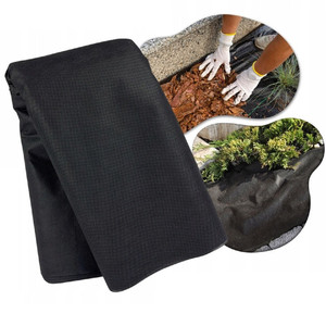 Agro-textile anti-mauvaises herbes, Agro-textile 1,6x2,9m, noir anti-mauvaises herbes 4,64m2 - Product Image 2