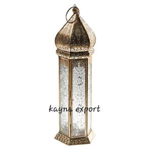 Nouvelle lanterne en métal de conception élégante, idéale pour les mariages, les fêtes et les décorations lumineuses du Ramadan, lanternes suspendues disponibles au meilleur prix - Product Image 2