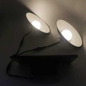 防水60LED太阳能室内/室外吊灯遥控花园棚照明开/关开关发光二极管光源 - Product Image 4