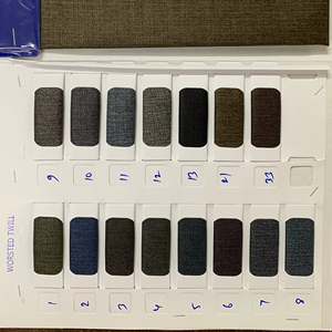 Tela de Sarga de Alta Calidad para Trajes, Suministro Directo de Fábrica al por Mayor, Ancho 58, Mezcla de Poliéster, Viscosa y Algodón - Product Image 3