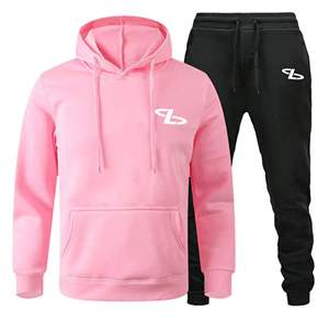 Survêtement de qualité pour hommes pour Jogging Logo personnalisé 100% coton Stone Wash Vintage Hoodie et pantalon de survêtement Jogger Set Sweat Suit - Product Image 4