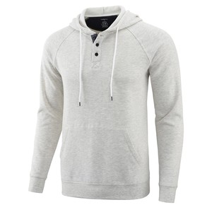 Sudaderas con Capucha Bordadas a Medida de Primera Calidad, Cierre de Botones, Estilo Básico de Invierno, 100% Algodón - Product Image 3