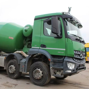 Camión volquete MB 8X4 usado 3240 hormigonera volquete Euro 6 transmisión automática hidráulica izquierda - Product Image 1