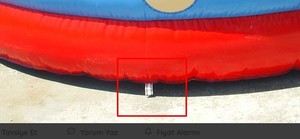 ถุงลม Pvc สีขาวเป่าลมขนาด6X6ม.,ปราสาทโรงกระโดดเด้งดึ๋งหมีขั้วโลก - Product Image 5