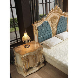 Ensemble de meubles de chambre à coucher de style européen de luxe, design moderne, meubles de chambre à coucher classiques pour la maison royale avec table d'appoint - Product Image 6