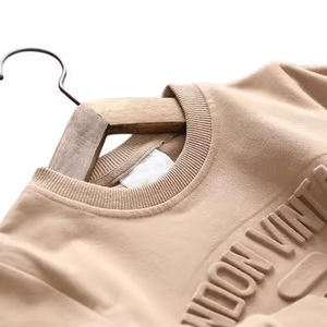 เสื้อฮู้ดลายนูนเสื้อสเวตเตอร์มีฮู้ดลายนูน3D โอเวอร์ไซส์ลายนูนสำหรับชายและหญิง - Product Image 5