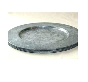 Charger Plates Wholesale Rose Gold China Black Silver Red White Party Handmade <b>Wedding</b> Technology Glass <b>Packing</b> Packaging Color - Product Image 3