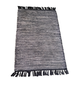 Ensemble de tapis rectangulaire en coton moderne personnalisé, tissé à la main, style bohème, tissage plat abstrait, salle de bain, salon, entrée - Product Image 5