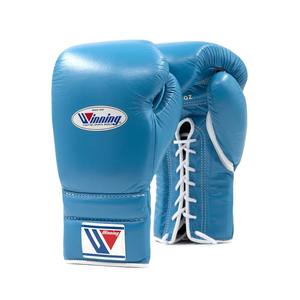 ผู้ผลิตขายส่ง ถุงมือชกมวยแบบกำหนดเอง ถุงมือชกมวยสีฟ้าสำหรับฝึกซ้อมและแข่งขัน อุปกรณ์ชกมวย - Product Image 3