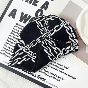 หมวกถักขนสัตว์ยูนิเซ็กซ์แฟชั่นใหม่อเนกประสงค์อบอุ่นสำหรับฤดูใบไม้ร่วงและฤดูหนาวป้องกันจากความหนาว - Product Image 3