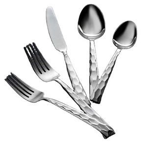 Premium Cutlery Set in Stainless Steel with Sleek Grey Handle Perfect for Home Dining <b>Flatware</b> and Elegant Weddings in India - Product Image 1