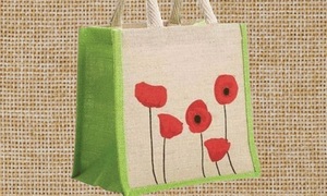 Bolso de yute Biodegradable, 100% Natural y respetuoso con el medio ambiente, para Año Nuevo - Product Image 3