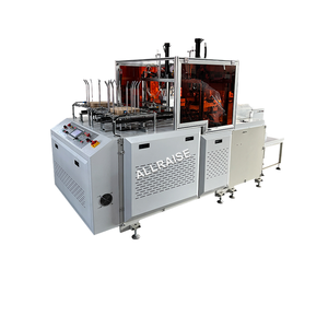 Automatische Doppels tat ionen Achteckige Karton herstellungs maschine Papier karton hersteller Papier-Lebensmittel-Lunchbox-Herstellungs maschine - Product Image 1