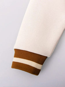 Recién llegados, chaqueta universitaria para hombre, ropa de calle de moda, chaqueta de béisbol con impresión de logotipo y servicio de etiqueta privada - Product Image 4