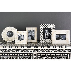 Elegant Bone Inlay Photo <b>Frame</b> for Home Decor - Product Image 6
