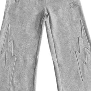 Pantalon de survêtement gris unisexe, coupe large, en coton, pantalon de jogging, taille élastique, vêtements de sport décontractés, coupe ample, style streetwear - Product Image 6