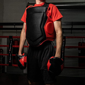 Protector de Pecho de Boxeo MMA de Cuero PU con Logotipo Personalizado - MUKKA SPORTS MS-CG-17 Transpirable y Protector para Todas las Temporadas - Product Image 5
