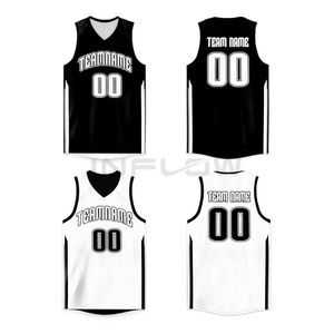 100% ropa de baloncesto de poliéster diseño personalizado baloncesto Jersey uniformes conjuntos equipo juvenil patrón sublimación - Product Image 1