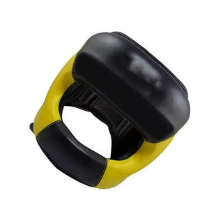 Profesional artes marciales PU Karate Kick Boxing Head Guard Karate Headgear Karate Head Protector para adultos adolescentes - Product Image 4