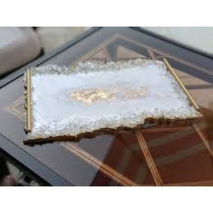 Bandeja de servicio de resina de diseño atractivo de una sola pieza con forma y tamaño personalizados al mejor precio - Product Image 5